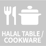 halal table/cookware